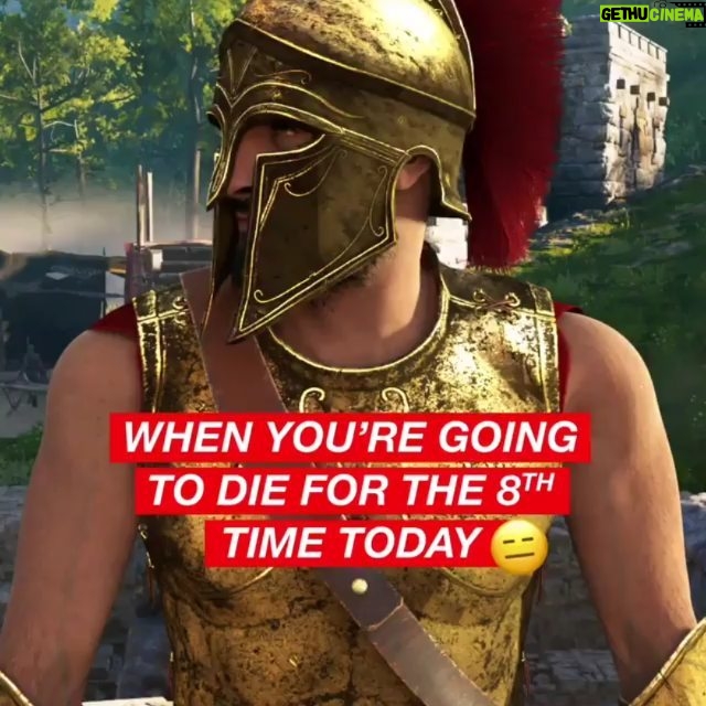 Melissanthi Mahut Instagram - My life as a NPC #repost #ubisoftuk #mylifeasanpc #assassinscreedodyssey