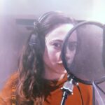 Melissanthi Mahut Instagram - Back in da booth #London #kassandra #assassinscreedodyssey #sidestudios @michaelantonakos my mike is better than yours London, United Kingdom