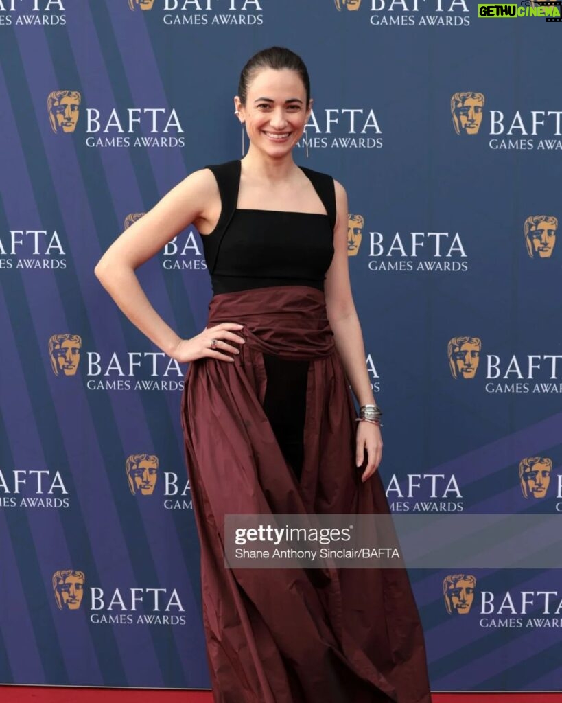 Melissanthi Mahut Instagram - Thank you @bafta for a phenomenal night at #thebaftagameawards What a pleasure to be around so many creative and brilliant minds and overwhelming talent. London, United Kingdom