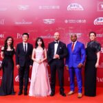 Melissanthi Mahut Instagram - Thank you Shanghai International Film Festival for this incredible night. Best of luck to all the breathtaking projects and talent in this years competition. It was truly an honour. Thank you @maisonrode for this incredible piece of upcycled art. Huge fan of your work and your contribution to sustainable fashion. Thank you @kptalentmanagement For being a rock, a friend and a force of nature. Shanghai. You are gorgeous. China, Shanghai