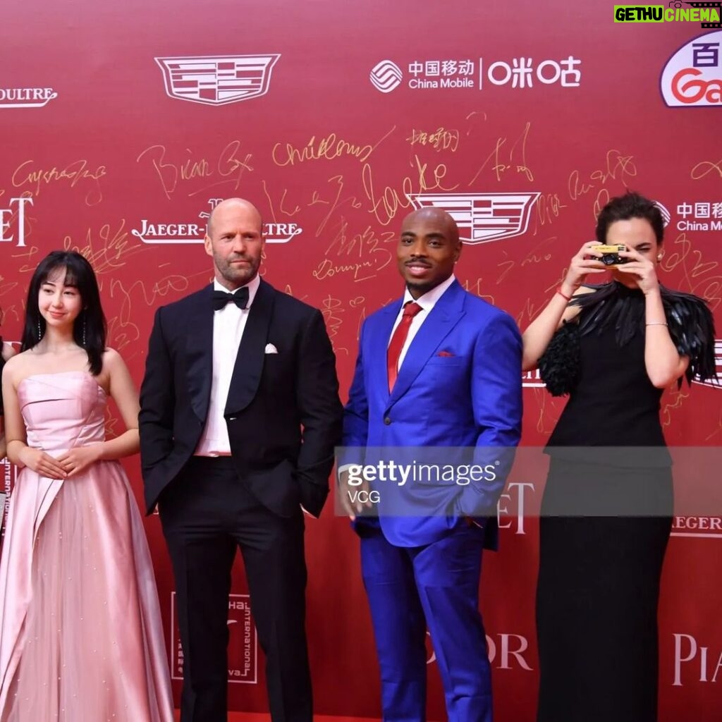 Melissanthi Mahut Instagram - Thank you Shanghai International Film Festival for this incredible night. Best of luck to all the breathtaking projects and talent in this years competition. It was truly an honour. Thank you @maisonrode for this incredible piece of upcycled art. Huge fan of your work and your contribution to sustainable fashion. Thank you @kptalentmanagement For being a rock, a friend and a force of nature. Shanghai. You are gorgeous. China, Shanghai