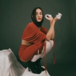 Melissanthi Mahut Instagram - Weird. Days. Weird. New. Ways. Styled by @mariavarvaravv Click by @moreasinc Makeup by @eveestenzia Hair by @crispantelidis
