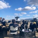 Mena Suvari Instagram - From Sunrise to Sunset✨🎥 🖤 #KalahariMovie #SetLife #WorkingMomLife