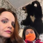 Mena Suvari Instagram - All in a day’s work with this epic crew👌🏼Meet Ms. Vivian Vance 💅🏼💄👸🏻 Never had more fun; thank you for this opportunity❣️✨ #AllYouNeedIsBlood #SetLife #WorkingMomLife