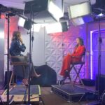 Mena Suvari Instagram - A little #bts from a wonderful time with @entertainmenttonight 🫶🏻✨Thank you for having me on to discuss #HouseOfChains airing this Saturday on @lifetimetv ✨
