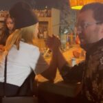 Mena Suvari Instagram - The take down of our director at the wrap party 😂💪🏼 @adamshermanfilm #FilmFam 💚