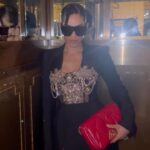 Mette Towley Instagram - Pouring, Dripping, and always Reigning. #ACIDRAIN wearing @alexandermcqueen to @youtubemusic @youtube Legacy Party - CELEBRATING 50 YEARS OF HIP HOP. ❤️❤️ Royal Opera House, Covent Garden