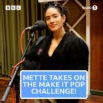 Mette Towley Instagram - @mettenarrative covers @troyesivan in the ‘make it pop challenge’ ✨ listen on @bbcsounds 💞