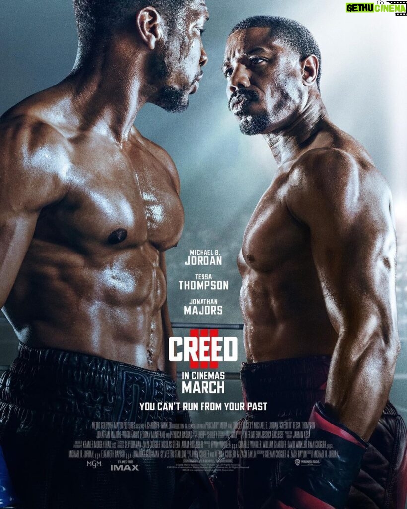 Michael B. Jordan Instagram - Adonis & Dame face off in #Creed3 🥊 In theaters 3/3/23.