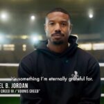 Michael B. Jordan Instagram – The first sports movie to be shot on IMAX cameras.
 
Experience #Creed3 in theaters and in IMAX 03.03.23 #FilmedForIMAX