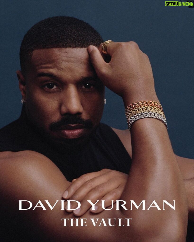 Michael B. Jordan Instagram - Introducing The Vault. The first men’s high jewelry collection from David Yurman. #DavidYurman #dyhighjewelry Photos by Tyler Mitchell