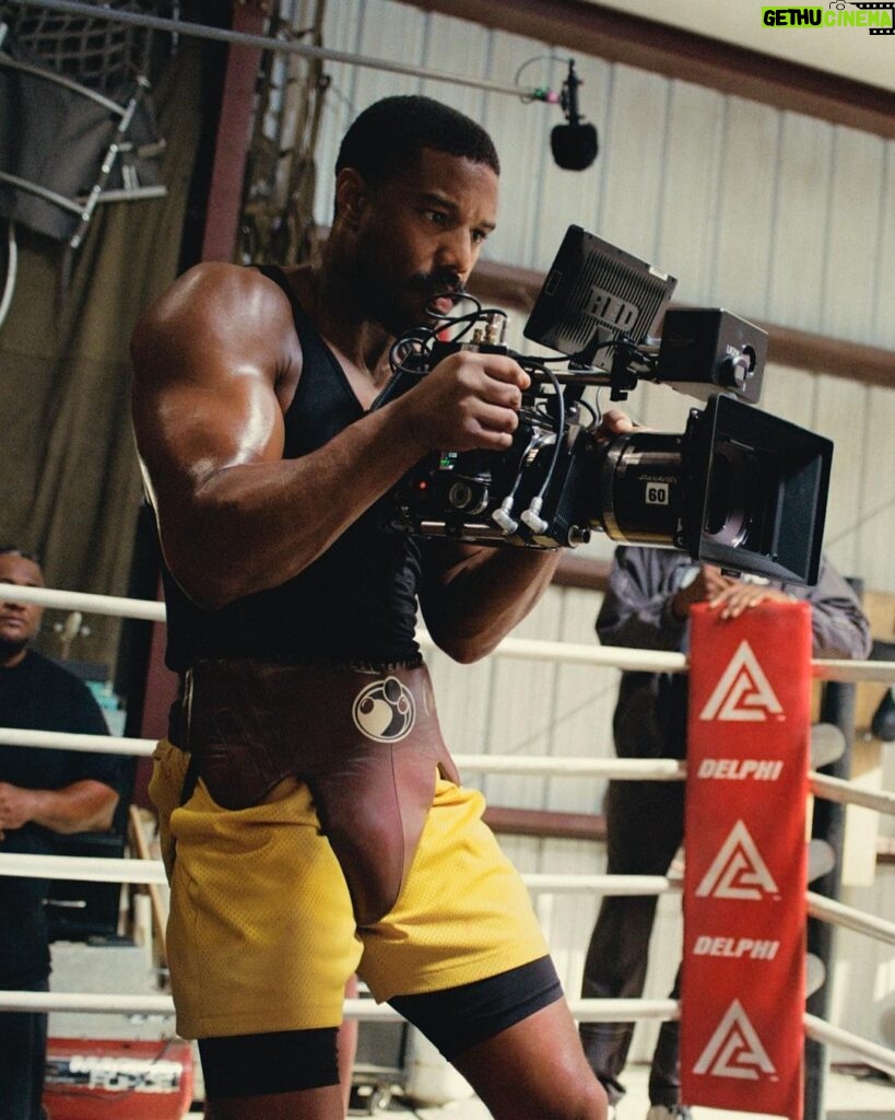 Michael B. Jordan Instagram - Excited to be featured on @moviemakermag. Outside of IMAX cameras, my team came through with some custom stealth buildouts, like this “Fighter Mode” RED V-Raptor with Panavision VL spherical lenses. I know that don’t mean nothing to y’all but I had to geek out for a second. 😂🤓 I can’t wait for y’all to see! Much love to @kramorg and @heathcote_mike 🤟🏾 3|3|23