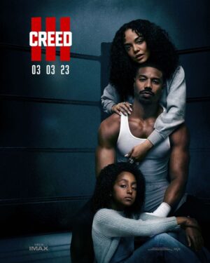 Michael B. Jordan Instagram - Happy Holidays from the Creed family to yours!! 🎉🎊 #creed3