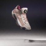 Michael Jordan Instagram – Spring forward with the Air Jordan XXXVIII Low ‘Fresh Start’.

Tuned for the ground game with cutting-edge innovation for mobility and explosiveness, ‘Fresh Start’ lights up the silhouette with springtime-inspired pastels. 

Tap to shop.
