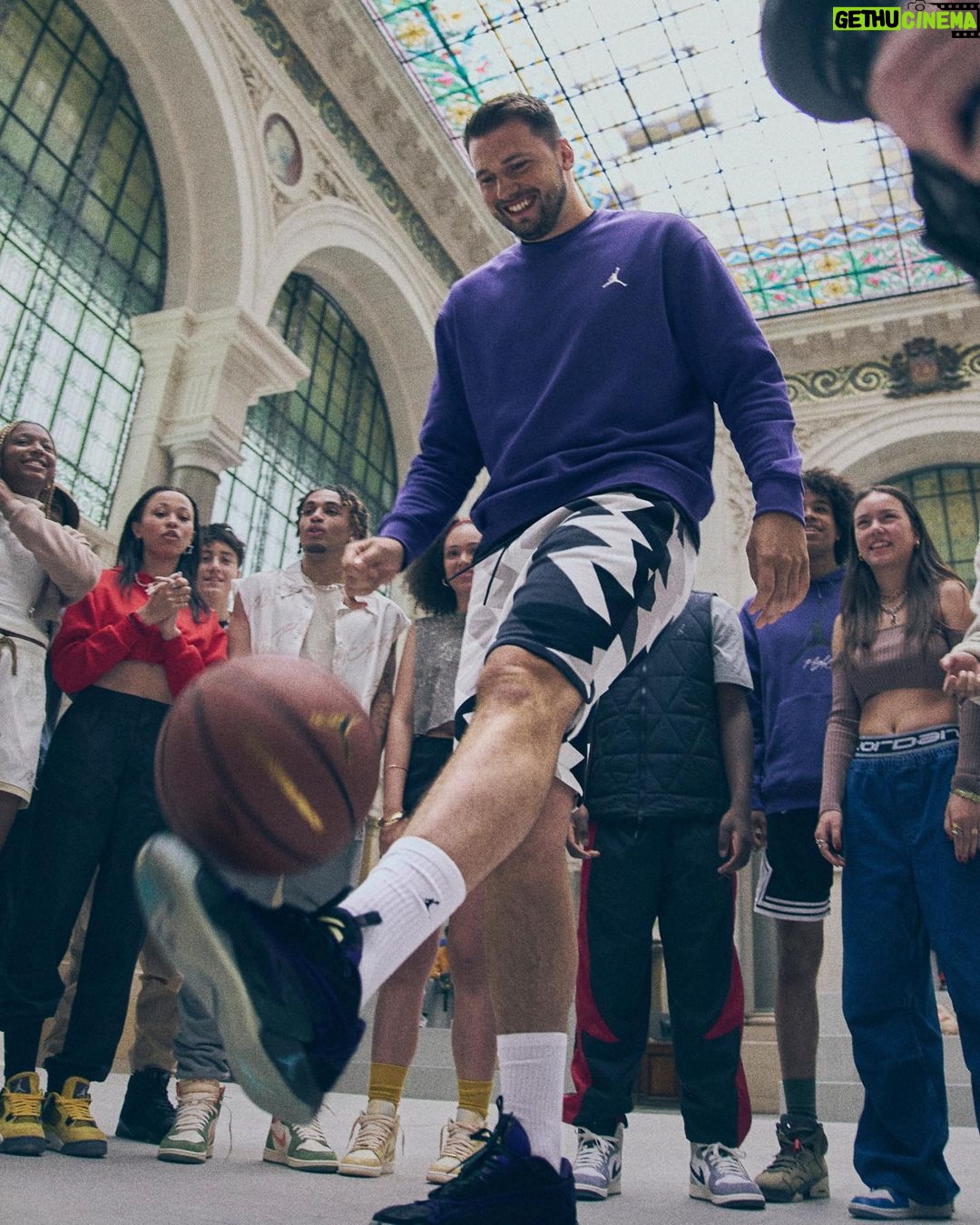 Michael Jordan Instagram - Take it from @lukadoncic — if you don’t fit the mold, it’s not a setback. It’s a strength. #Beyond Paris, France