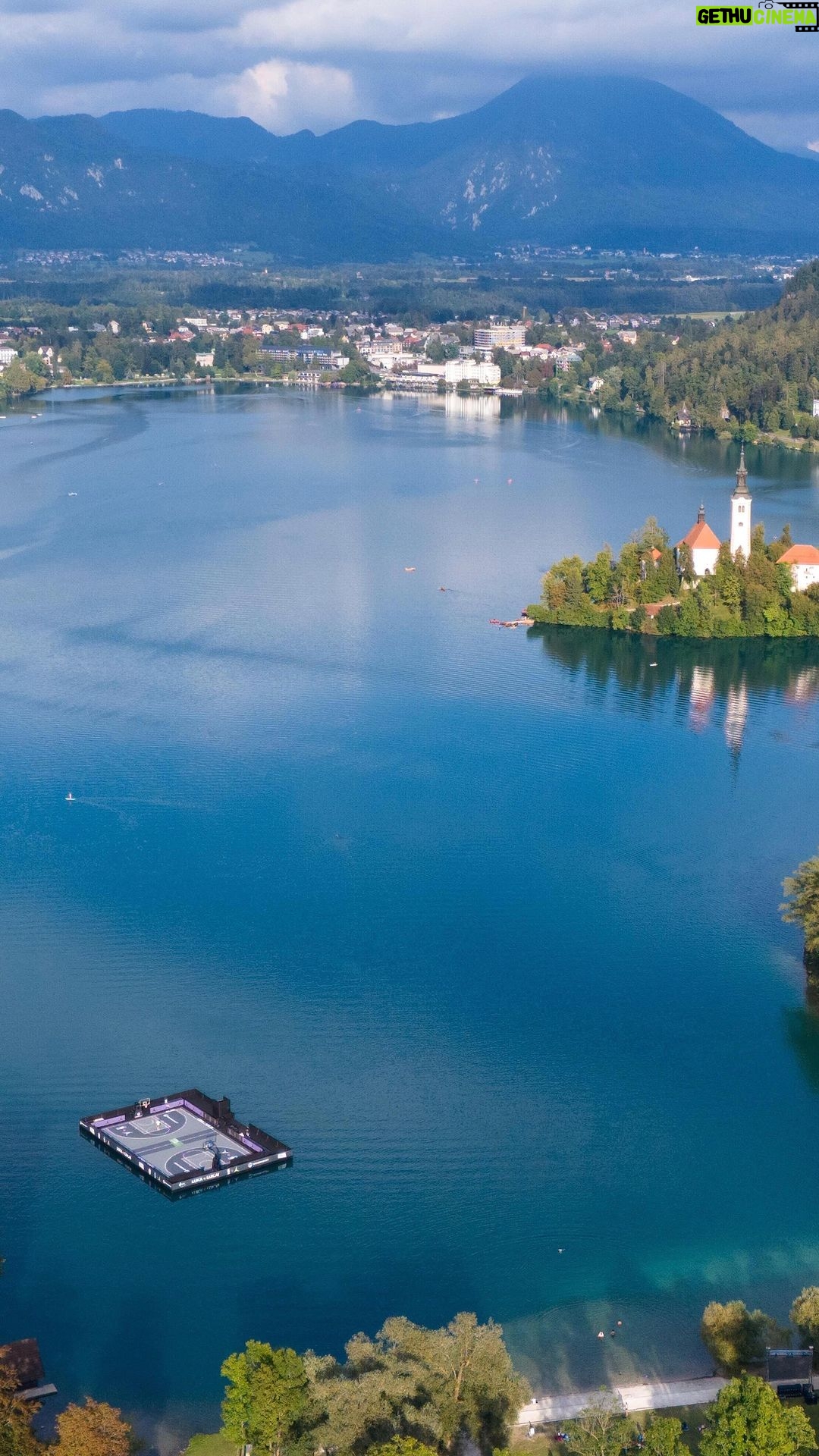 Michael Jordan Instagram - Have you ever hooped on a lake? Brought those dreams to reality with the Luka 2 'Lake Bled'.