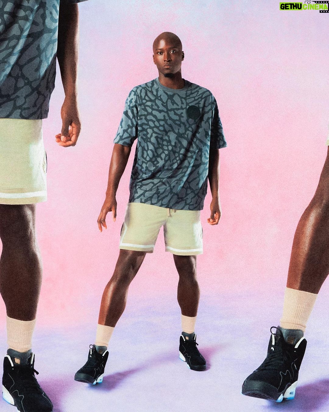 Michael Jordan Instagram - Celebrating the bold style and the flare of the Parisian game with the iconic elephant print. Introducing the Third Kit and the apparel collection as a team, each piece is representing the boldness of Paris-Saint Germain athletes. Collection launching globally and in select retailers soon. #nikefootball