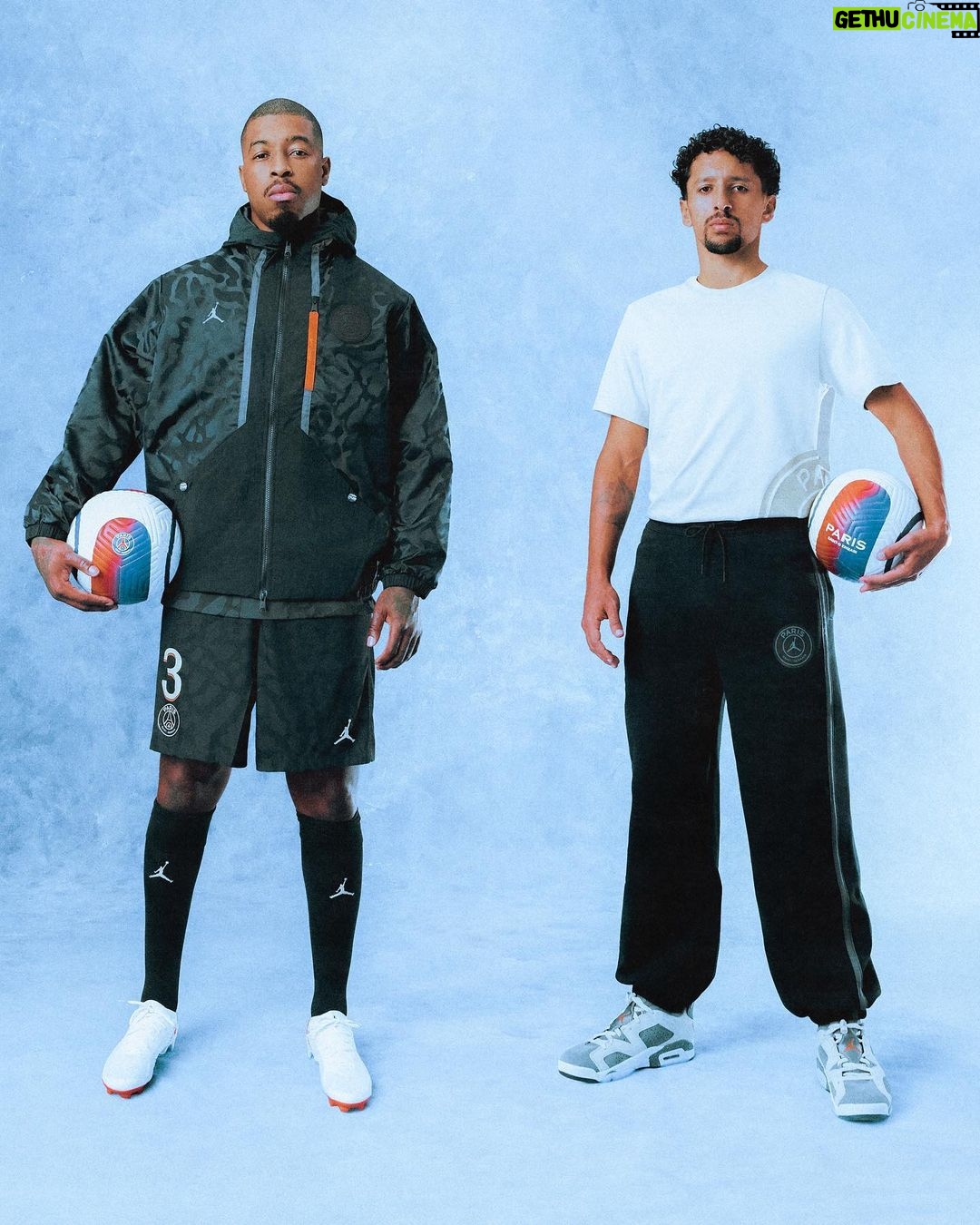 Michael Jordan Instagram - Celebrating the bold style and the flare of the Parisian game with the iconic elephant print. Introducing the Third Kit and the apparel collection as a team, each piece is representing the boldness of Paris-Saint Germain athletes. Collection launching globally and in select retailers soon. #nikefootball