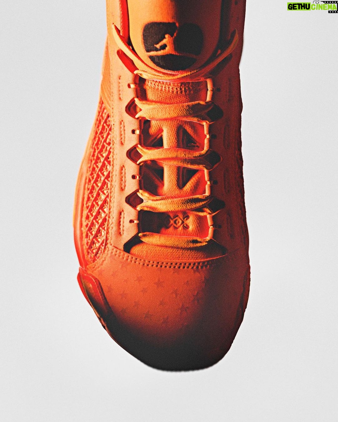 Michael Jordan Instagram - Introducing ‘The Center Star’ of the Air Jordan XXXVIII lineup. ✨ Reflecting the star power of the women’s league legends, the ultimate game shoe shines bright in radiant orange with star-adorned insoles.