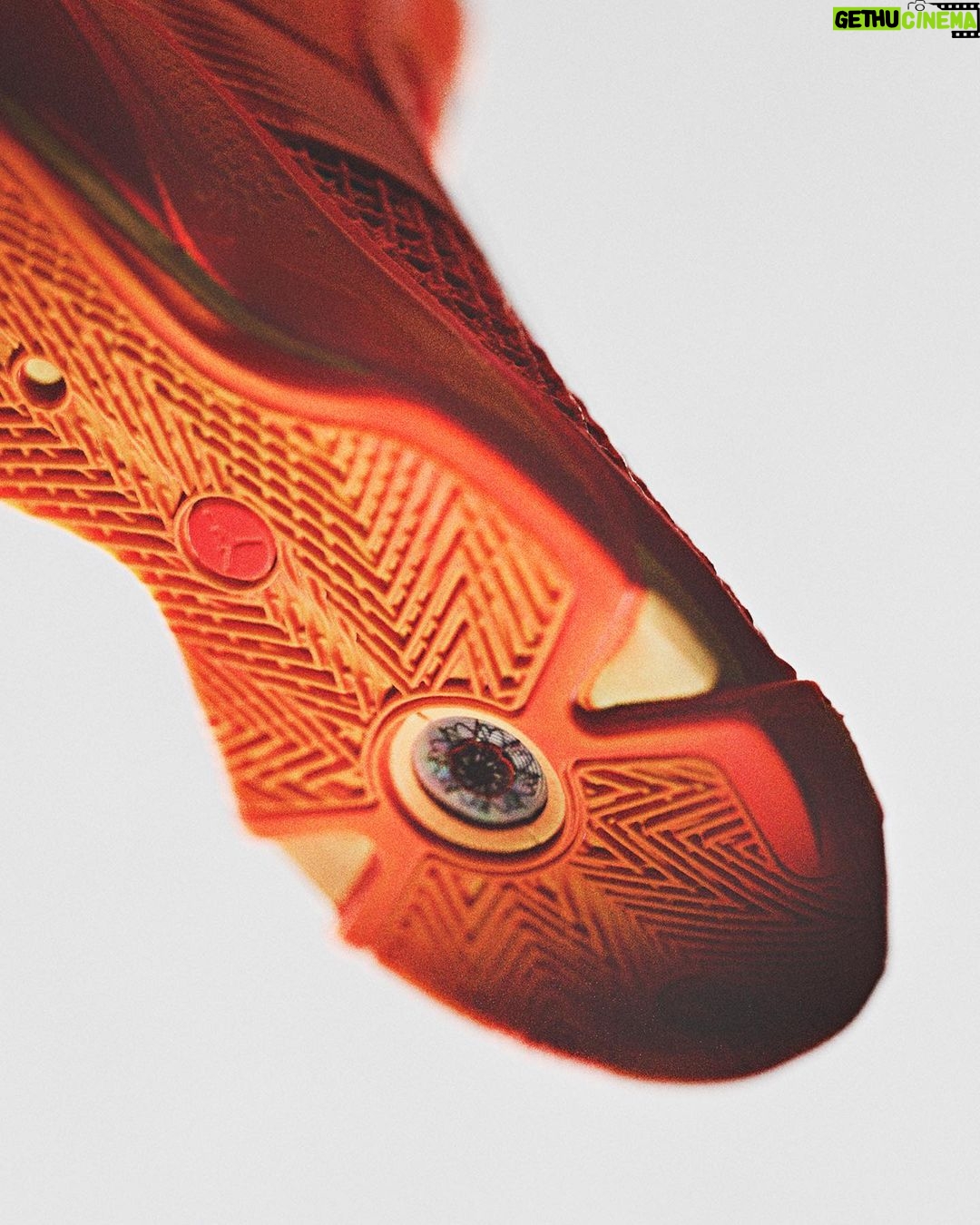 Michael Jordan Instagram - Introducing ‘The Center Star’ of the Air Jordan XXXVIII lineup. ✨ Reflecting the star power of the women’s league legends, the ultimate game shoe shines bright in radiant orange with star-adorned insoles.