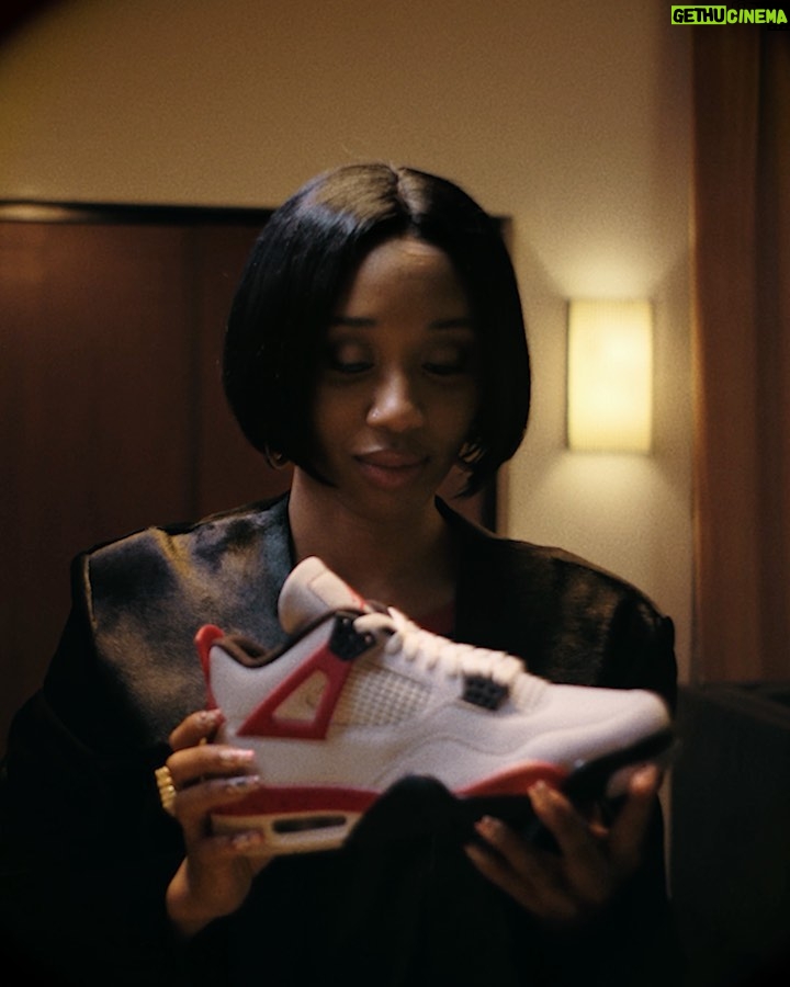 Michael Jordan Instagram - Feel as good as you look with the new AJ4 'Red Cement,' featuring Brooklyn's It Girl @kittycash. Click the link in bio to get notified. Los Angeles, California