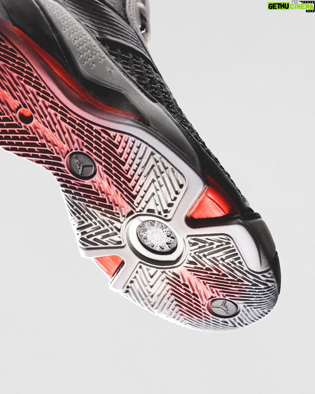 Michael Jordan Instagram - Take total control in the Air Jordan XXXVIII. White, black and red is in our DNA. In the ‘Fundamental’ colorway, Air Jordan’s next generation lets its bloodline shine through with sizes for the full family. Check out our IG Shop.