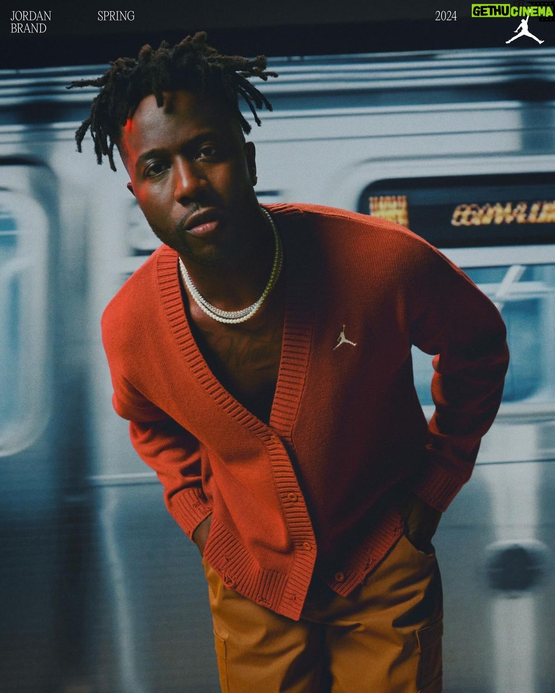 Michael Jordan Instagram - The future is classic. @NigelSylvester stunts in the Future Heritage line with puffers, hoodies, sweaters, and pants for men and women. Tap to shop.