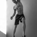 Michael Mealor Instagram - Mid warm-up for the YMCA