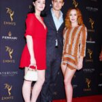 Michael Mealor Instagram - 3rd wheeling last night at the 70th Emmys Peer Reception #YRfansknowwhatimtalkingabout #YR #teriah