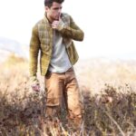 Michael Mealor Instagram - Fun sit down with @abookof! If you were a book, what kind of book would you be? Find my answer in the article. 📸: @phillldotcom 👕: @arlenjeremy 💇🏻‍♂️: @gtgervais