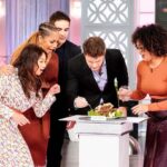 Michael Mealor Instagram - Thank you to @therealdaytime for having me visit the show today! Let’s do it again....without eating fried crickets!