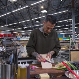 Michael Voltaggio Instagram - Premiering  Wednesday, July 26th @foodnetwork at 9pm- “All-Star Double Whammy”
It's the most prank-filled competition ever as @guyfieri asks the judges and son @hunterfieri to select the unappetizing whammy ingredients that the all-star competitors must use to make an appetizer and entrée. Then, Guy declares a chef swap, and the judges find themselves cooking with the whammy ingredients they chose, and Hunter discovers that he'll be competing against all-star chefs. In a final twist, Guy takes a seat at the judges' table.
Host: Guy Fieri Judges: @kelseybarnardclark @chfshirleychung