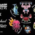Michael Voltaggio Instagram - 🐟 🍃 🐙 🐑 🦀 🐓🥕 tickets on sale now @badmaashla special additional course by the incredibly talented @meilin21