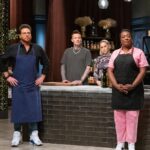 Michael Voltaggio Instagram - Premiering @foodnetwork Tuesday, September 5th at 9pm- “Titans vs @conantnyc ” Iconic chef Scott Conant enters @bobbyflay ‘s Triple Threat kitchen to prove he still has what it takes to compete with the best. Scott enjoys showing off his skills to the Titans, and it's all fun and games until judge @chefjwaxman puts the pressure on.