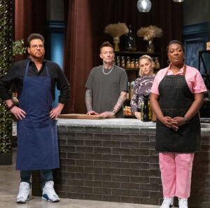 Michael Voltaggio Instagram - Premiering @foodnetwork Tuesday, September 5th at 9pm- “Titans vs @conantnyc ”

Iconic chef Scott Conant enters @bobbyflay ‘s Triple Threat kitchen to prove he still has what it takes to compete with the best. Scott enjoys showing off his skills to the Titans, and it's all fun and games until judge @chefjwaxman puts the pressure on.