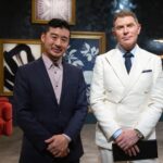 Michael Voltaggio Instagram - It just keeps getting better… Triple Threat @foodnetwork Tuesday, August 29th at 9pm “Titans vs @choibites “ @bobbyflay ‘s Titans face off against their friend and master of modern Korean cuisine, Chef Esther Choi. Friends become enemies, and Esther has many as both the Titans and the clock work to take her down in front of James Beard award-winning journalist and judge @francis_lam