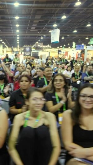 Michael Voltaggio Instagram - Thank you to everyone that came out to see us at the Shamrock Foods EXPO23! We have the best job in the world, connecting through food. And thank you to @shamrockfoods for bringing me into the family! #shamrockfoodsexpo