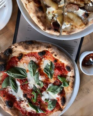 Michael Voltaggio Instagram - 24 hours in Phoenix 
 
and a date night at the legendary @pizzeriabianco 
with 💍