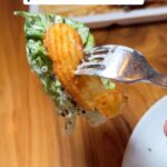Michael Voltaggio Instagram – When you see Caesar salad on a menu, you don’t expect much. It’s a classic no doubt, but when I read “parmesan churros” I knew I was in a for a treat 🤯  Need a bag of these ASAP! Only at Retro by Voltaggio inside @mandalaybay 🥗🧀 Mandalay Bay Las Vegas