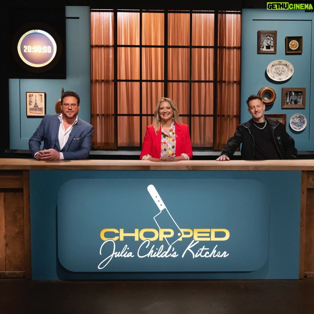 Michael Voltaggio Instagram - Premiering @foodnetwork Tuesday, December 5th at 8pm- Julia Child’s Kitchen: Part 4 Strive for excellence, just like Julia! Four chefs arrive to compete in a tournament that celebrates the major impact that Julia Child made on the culinary world. They’ll have to be bold and creative as they take baskets inspired by Julia’s recipes and make them uniquely their own. Some citrus and a salad are part of the puzzle in the appetizer round, and the three chefs who make it to the entrée round must make use of some unusual powder and fancy mushrooms. Then, they’ll do their best with beets in the dessert round. The winner of this battle will advance to the tournament’s finale, where a $25,000 dream trip is at stake.