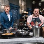 Michael Voltaggio Instagram – Premiering @foodnetwork Tuesday, September 26th at 9pm
Titans vs @chefkelvin 
New York City Chef Kelvin Fernandez already beat Bobby Flay with his legendary signature dish. Now, @bobbyflay invited him to the Triple Threat Kitchen for a shot at the Titans, where judge @chefadriennecheatham must decide if Kelvin’s strategy pays off.