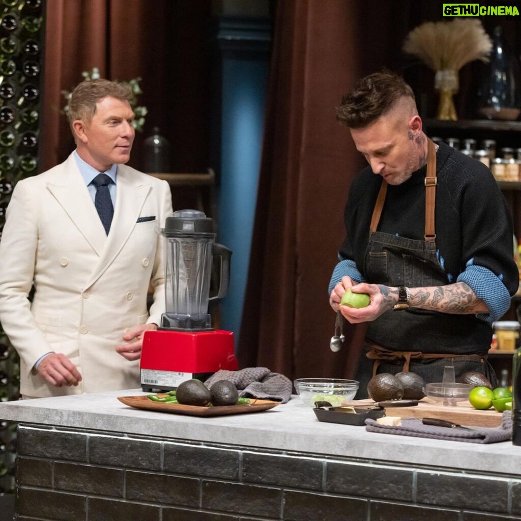 Michael Voltaggio Instagram - It just keeps getting better… Triple Threat @foodnetwork Tuesday, August 29th at 9pm “Titans vs @choibites “ @bobbyflay ‘s Titans face off against their friend and master of modern Korean cuisine, Chef Esther Choi. Friends become enemies, and Esther has many as both the Titans and the clock work to take her down in front of James Beard award-winning journalist and judge @francis_lam