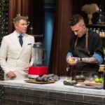 Michael Voltaggio Instagram - It just keeps getting better… Triple Threat @foodnetwork Tuesday, August 29th at 9pm “Titans vs @choibites “ @bobbyflay ‘s Titans face off against their friend and master of modern Korean cuisine, Chef Esther Choi. Friends become enemies, and Esther has many as both the Titans and the clock work to take her down in front of James Beard award-winning journalist and judge @francis_lam