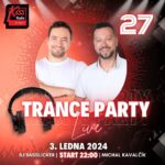 Michal Kavalčík Instagram - První Trance party roku 2024 už zítra od 22 do půlnoci! 🎉 Nalaďte si DJ Basslickera a Majkla Kavalčíka a začněte rok náloží toho nejlepšího trancu v českém éteru! 🎧 #kissradiokiss #behappy #trancepartylive Radio Kiss