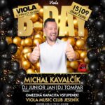 Michal Kavalčík Instagram - PÁTEK 15.9. a JESENÍK🔥🪩🔊 Tak to pěkně oslavíme🎂 5 NAROZKY ve @viola_music_club 👍🏼 Vélka párty a konfety do každé ruky🤣 Těším se na Vás🤩🤩🤩 #violaclub #jesenik #jeseniky #disko #nerozeniny #oslava #party #diskoska VIOLA-music club