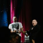 Michal Kavalčík Instagram - Fajne jak CYP🎉😉 Jura KRHUT @jirikrhut má nový pořad v HELIGONCE a byla fakt prdel🤣 Chcete video..?? 📹😄 Díky za pozvání šuline🤩 Fotky baj: @barcachle 📸👏🏻 #ostrava #krhut #ukrhuta #ruda #heligonka #sranda Heligonka