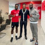 Michel Bastos Instagram - Visitando hj @losc aonde começou toda minha história na França !! @j.ikone @djobamba merci pour l’accueil ! @lu_wbastos 👏🏾