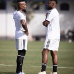 Michel Bastos Instagram - Dia de jogo no @ctdartanha! Sempre bom ta com essa rapaziada 👏🏾. Mantivemos a invencibilidade ⚽️ 👏🏾🙏🏾