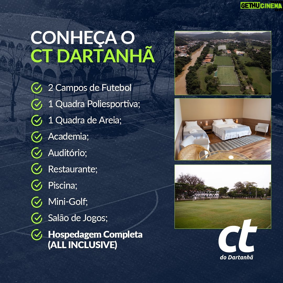 Michel Bastos Instagram - 🚨NOVIDADE🚨 Estamos lançando o @thefootball_camp, um camp que proporcionará ao atleta uma experiência esportiva a nível profissional, com rotinas de treinamento, inteligência em performance desenvolvida pela @thesoccerlaboficial, palestras com ex-jogadores, presença de influenciadores, jogos amistosos e muito mais… ALL INCLUSIVE EXPERIENCE em um dos melhores Centros de Treinamento do Brasil @ctdartanha Como Embaixador e Coordenador Técnico do projeto, convido vocês a participarem. As inscrições estão abertas no site do @thefootball_camp (LINK NA BIO) #thefootballcamp #camp #ctdartanha #football CT Dartanha