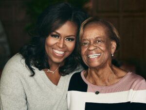 Michelle Obama Instagram - Happy Mother’s Day! 💕

Being a mom to Malia and Sasha has been the greatest gift of my life, and I am forever grateful to my mom for teaching me the importance of courage, empathy, and hard work—lessons that I’ve passed down to my own girls. 

To all the moms out there, I hope you continue to kindle and nurture your bright light. Have a wonderful day.